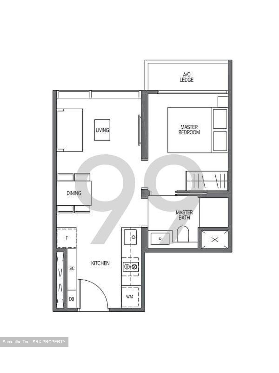 Midtown Modern (D7), Apartment #424481141